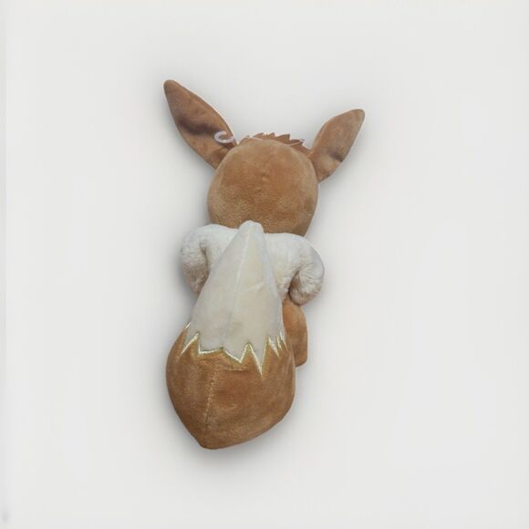 Official Pokemon Eevee Winking 8" Plush - With Tag, 2022 GAME FREAK / Nintendo - Picture 4 of 5